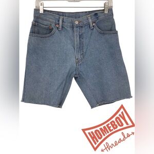Levi's Mid-Wash Blue Jean Shorts women’s